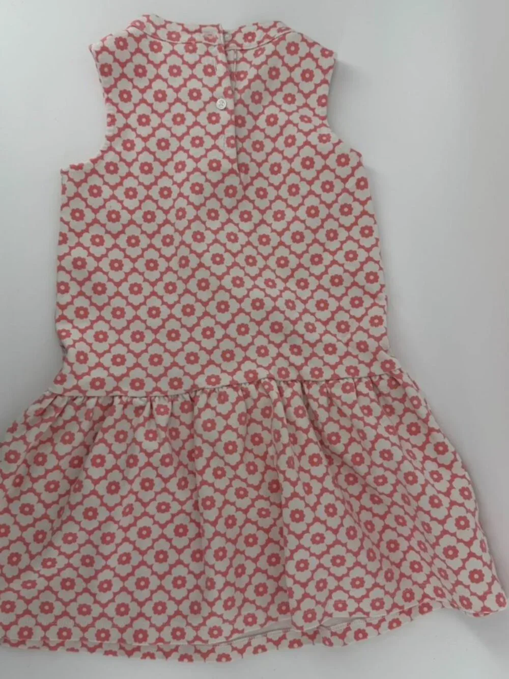 Janie and Jack pink floral dress with lace up front. Size: 6 years - Picture 4 of 4